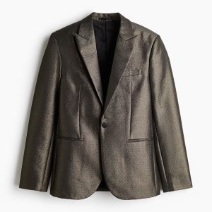 H&M Slim Fit Shimmery Jacket