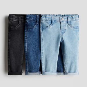H&M 3-pack Comfort Stretch Skinny Fit Jeans