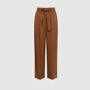 LAURA Olivia Tencel Wide-Leg Pants