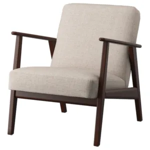 IKEA EKENÄSET Armchair, Kilanda light beige