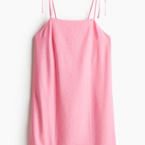 H&M Dress with Tie Shoulder Straps