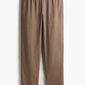 H&M Regular-Fit Linen Pants