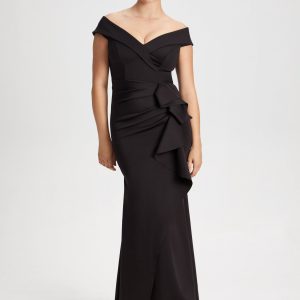 LAURA Wrap Style Mermaid Dress