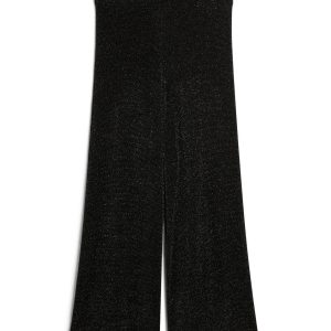 LAURA Pull-On Wide Leg Glitter Pants