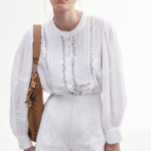 H&M Blouse with Pintucks