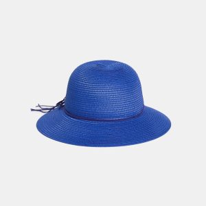 Laura Straw Cloche Hat