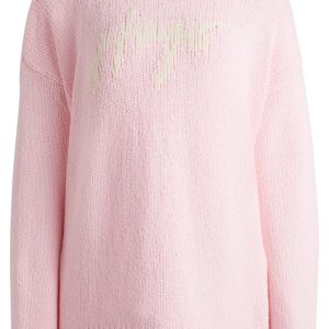 HUGO OVERSIZE-FIT SWEATER WITH HANDWRITTEN LOGO