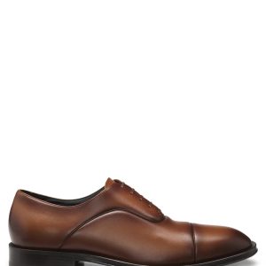 Boss Captoe Oxford shoes in smooth leather