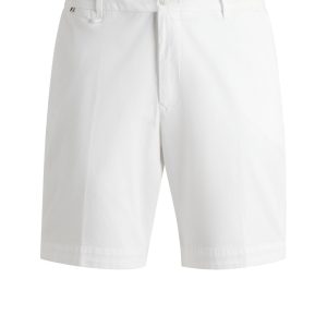 Boss Slim-fit shorts in stretch-cotton twill