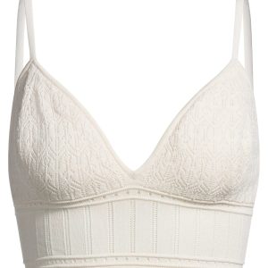 BOSS Knitted top in stretch fabric with mixed structures