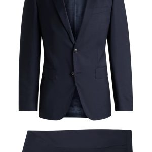 Boss Slim-fit suit in stretch cloth