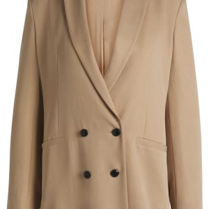 HUGO RELAXED-FIT BLAZER WITH DOUBLE-BREASTED CLOSURE