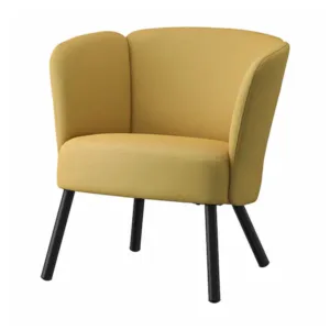 IKEA HERRÅKRA Armchair, Diseröd dark yellow