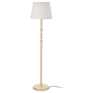 IKEA KINNAHULT Floor lamp, ash/white, 59 "