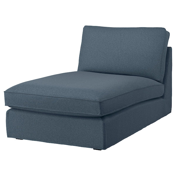 IKEA KIVIK Chaise, Gunnared blue