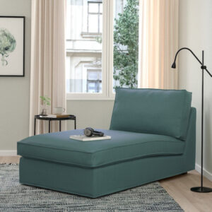 IKEA KIVIK Chaise, Kelinge gray-turquoise
