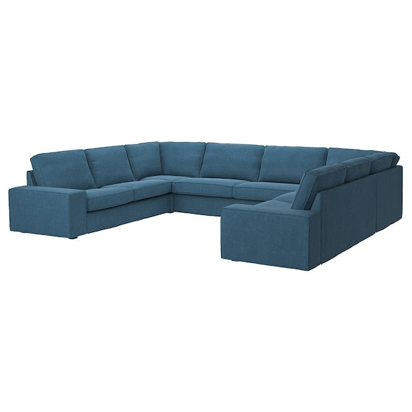IKEA KIVIK Sectional, 6-seat, Tallmyra blue