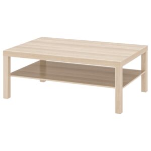IKEA LACK Coffee table, white stained oak effect, 46 1/2x30 3/4 "