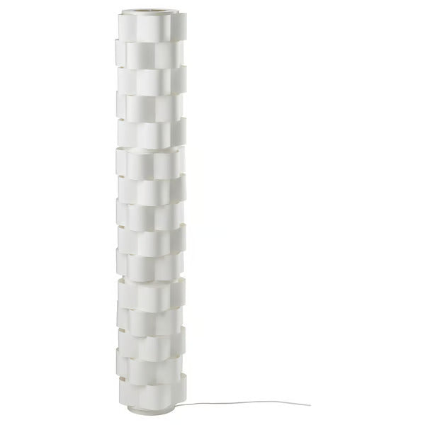 IKEA LÅGTRYCK Floor lamp, white, 54 "