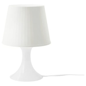 IKEA LAMPAN Table lamp, white, 11 "