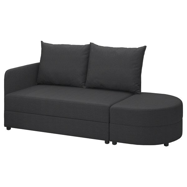 IKEA LINDÅKRA Sleeper sofa, Vissle dark gray