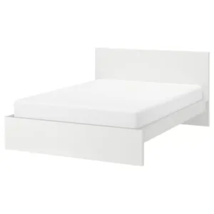 IKEA MALM Bed frame, white/Luröy, Full