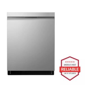 LG LDP6810SS Top Control Smart wi-fi Enabled Dishwasher with QuadWash™ and TrueSteam®