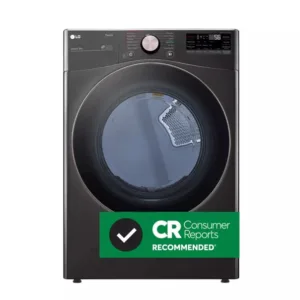 LG DLEX4000B 7.4 cu. ft. Ultra Large Capacity Smart wi-fi Enabled Front Load Electric Dryer