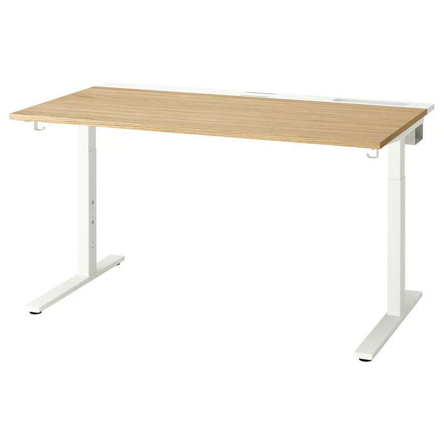 White stained oak