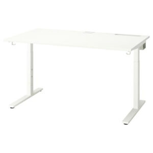 IKEA MITTZON Desk, white, 55 1/8x31 1/2 "