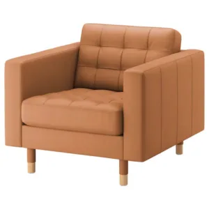 IKEA MORABO Armchair, Grann/Bomstad golden brown/wood