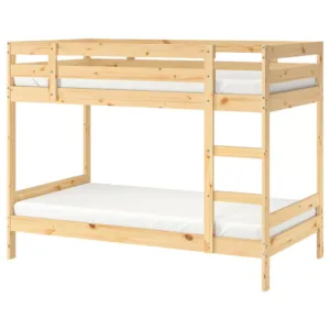 IKEA MYDAL Bunk bed frame, pine, Twin
