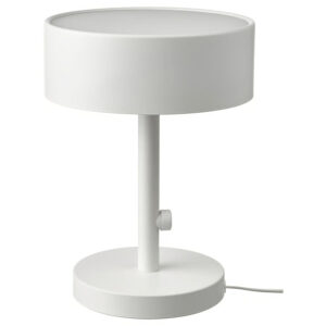 IKEA NYMÅNE Table lamp, white, 13 "