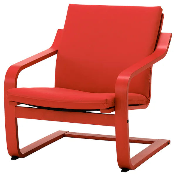 red stained