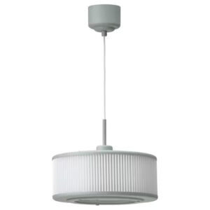 IKEA REMTÅNG Pendant lamp, gray-green, 15 "