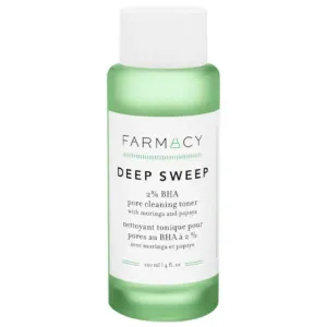 Farmacy Deep Sweep 2% BHA Pore Cleaning Toner with Moringa + Papaya