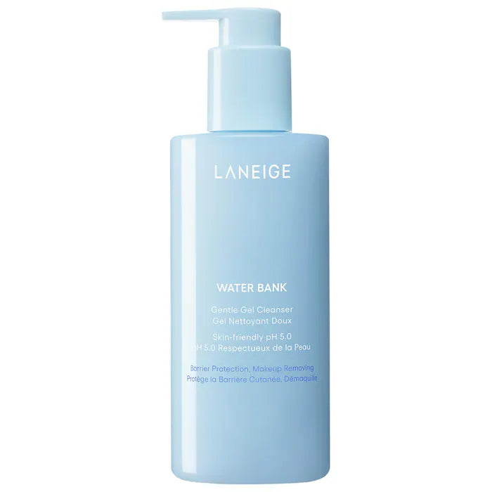 LANEIGE  Water Bank Gentle Gel Cleanser with Hyaluronic Acid