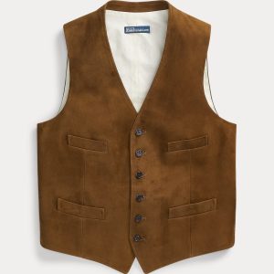 Ralph Lauren Suede Vest