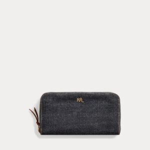 Ralph Lauren Indigo Denim Travel Wallet