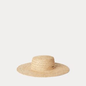 Ralph Lauren Braided Raffia Straw Hat