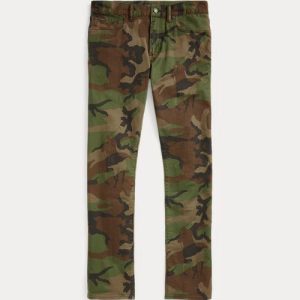 Ralph Lauren Varick Slim Straight Polo Pony Camo Jean