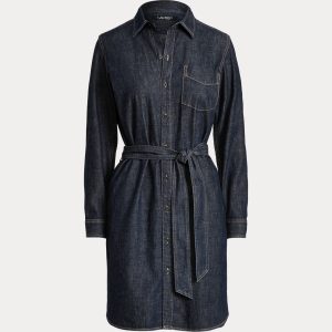 Ralph Lauren Belted Denim Shirtdress