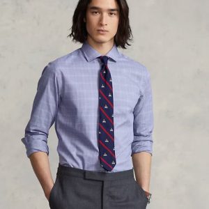 Ralph Lauren Custom Fit Glen Plaid Twill Shirt