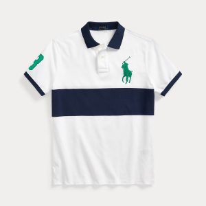 Ralph Lauren Classic Fit Big Pony Mesh Polo Shirt
