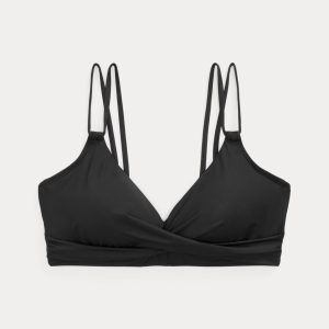 Ralph Lauren Double-Strap Twisted Bikini Top