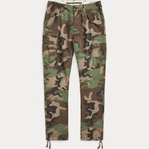 Ralph Lauren Slim Fit Camo Canvas Cargo Pant