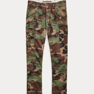Ralph Lauren Classic Fit Camo Canvas Cargo Pant