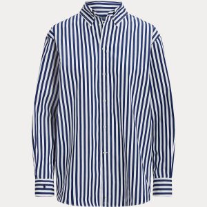 Ralph Lauren Oversize Fit Striped Cotton Shirt
