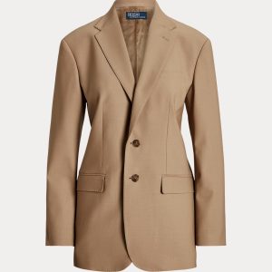 Ralph Lauren Stretch Wool-Blend Blazer