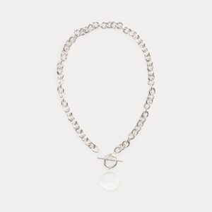 Ralph Lauren Custom Sterling Silver Pendant Necklace